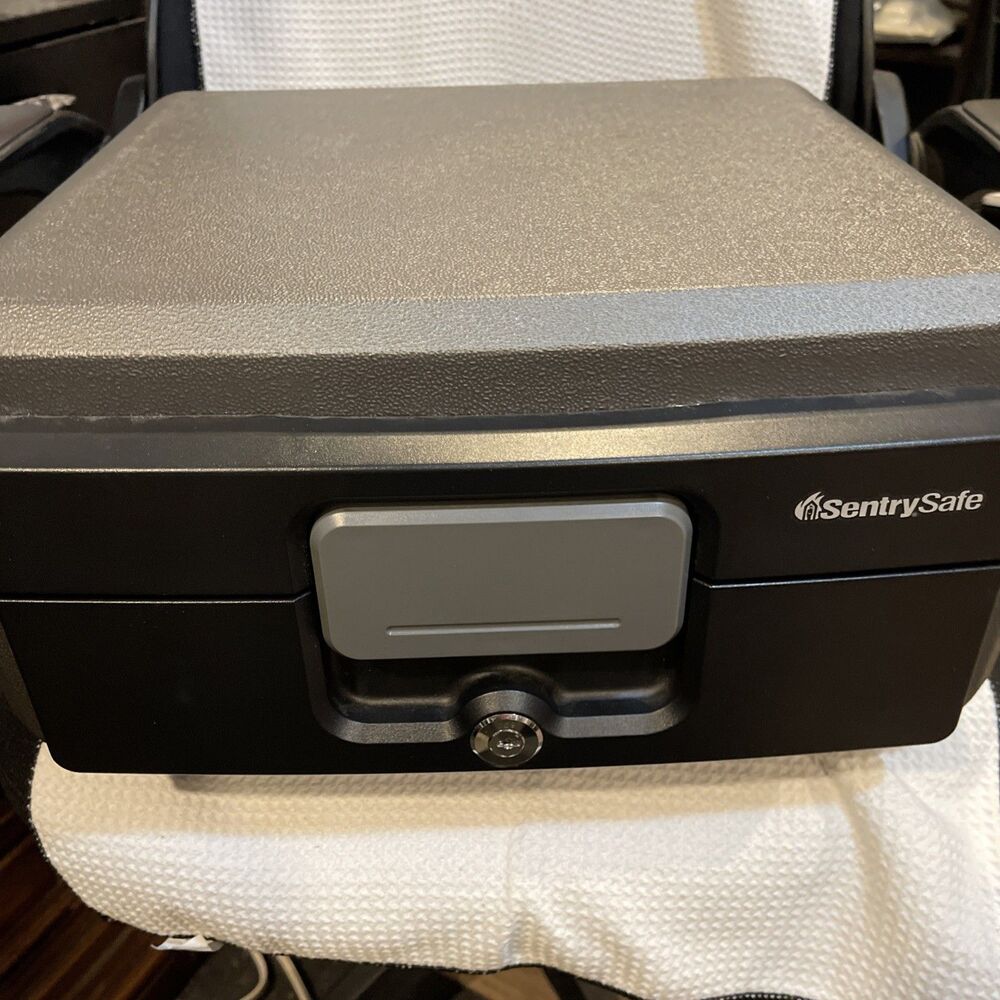 SentrySafe Fire Resistant Document Safe OPEN NO KEY UL Rated Buyer Ships